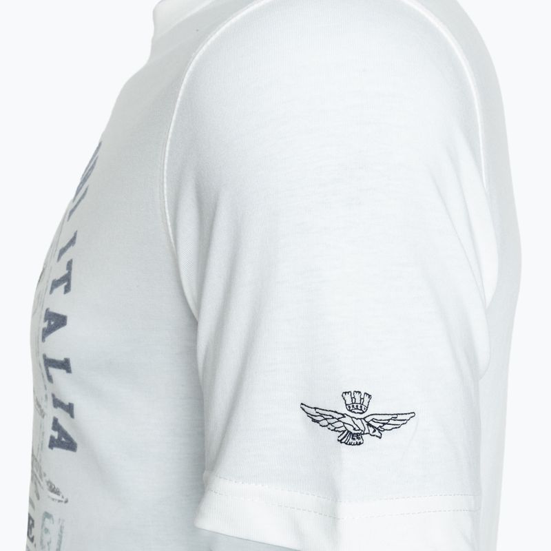 Ανδρική μπλούζα Aeronautica Militare Heritage milk white 3