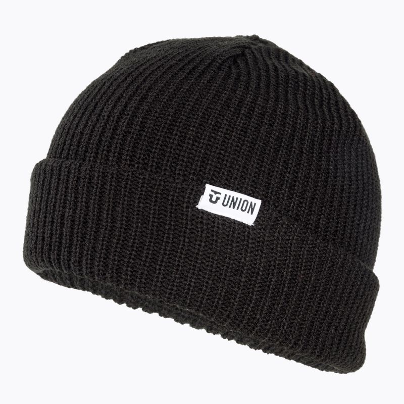 Union Low Cuff Beanie μαύρο 4