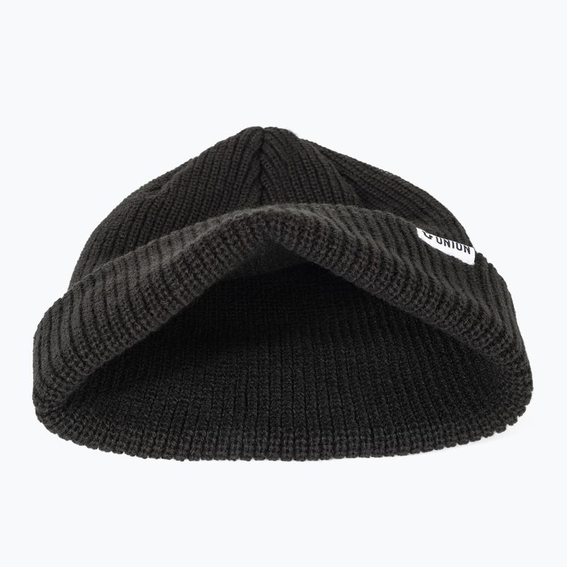 Union Low Cuff Beanie μαύρο 6