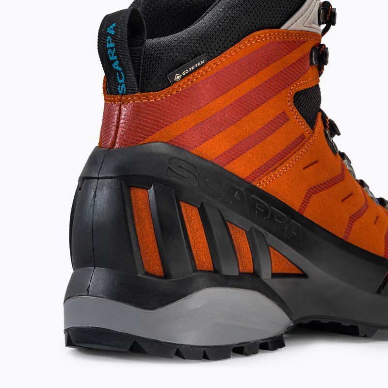 Ανδρικές μπότες πεζοπορίας SCARPA Cyclone S GTX πορτοκαλί 30031 8