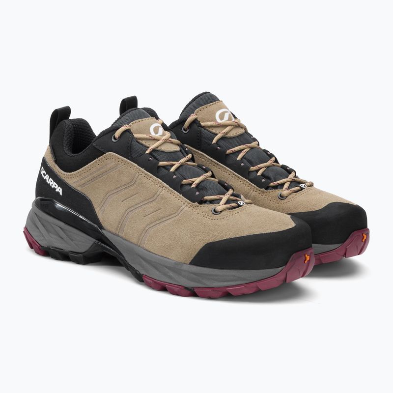 Γυναικείες μπότες πεζοπορίας SCARPA Rush Trail GTX μπεζ 63145-202 4