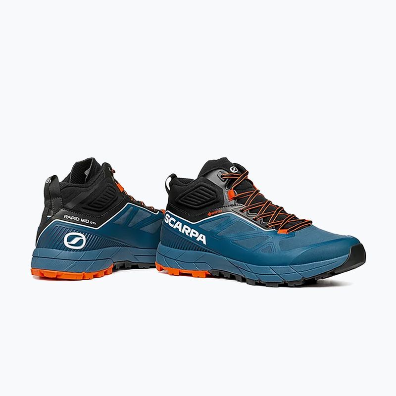 Ανδρικές μπότες πεζοπορίας SCARPA Rapid Mid GTX μπλε 72695-200/2 14