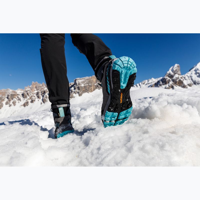 Γυναικεία παπούτσια πεζοπορίας SCARPA Rush TRK GTX midgray/aqua 15