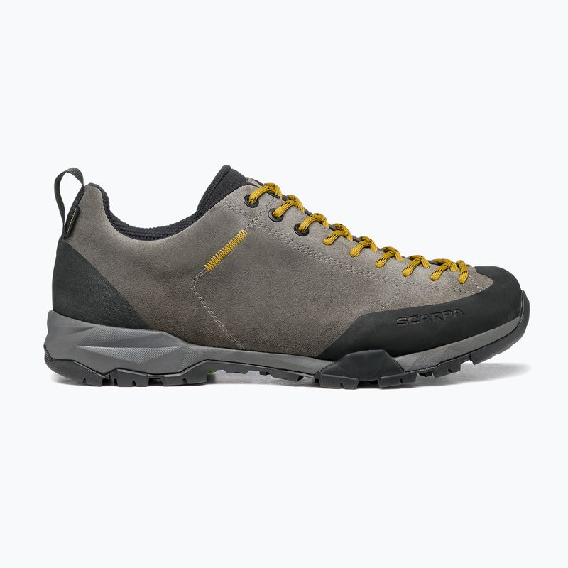 Ανδρικά παπούτσια πεζοπορίας SCARPA Mojito Trail GTX titanium/mustard 9