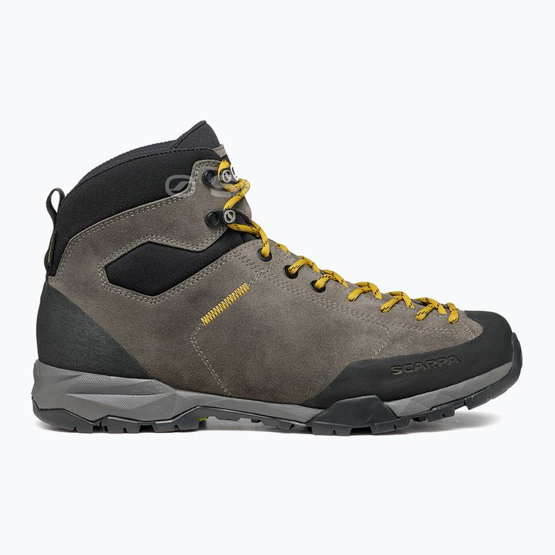 Ανδρικά παπούτσια πεζοπορίας SCARPA Mojito Hike GTX titanium/mustard 9