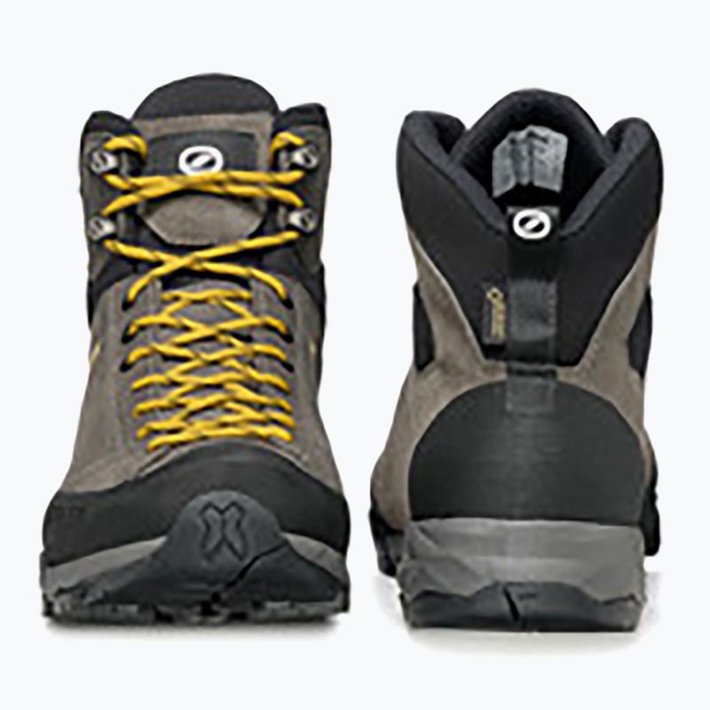 Ανδρικά παπούτσια πεζοπορίας SCARPA Mojito Hike GTX titanium/mustard 11