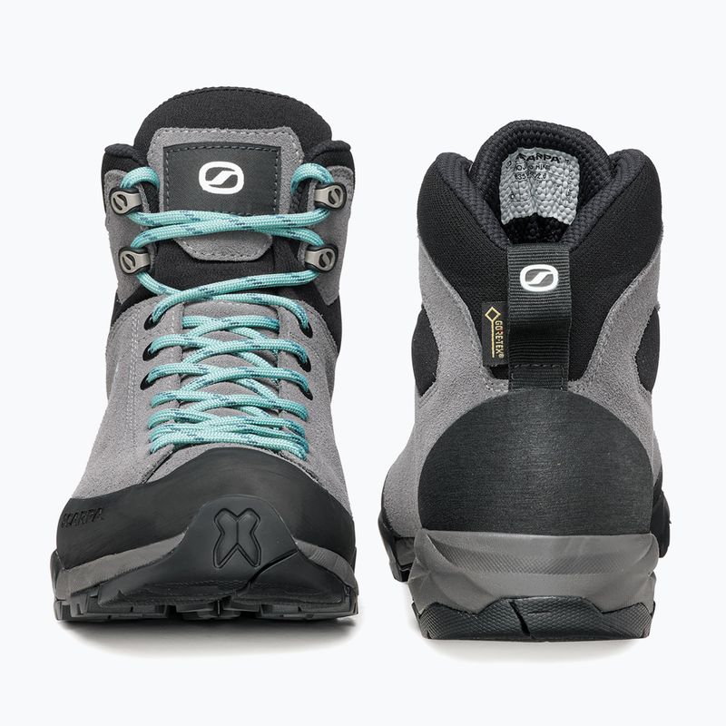 Γυναικεία παπούτσια πεζοπορίας SCARPA Mojito Hike GTX smoke/jade 11