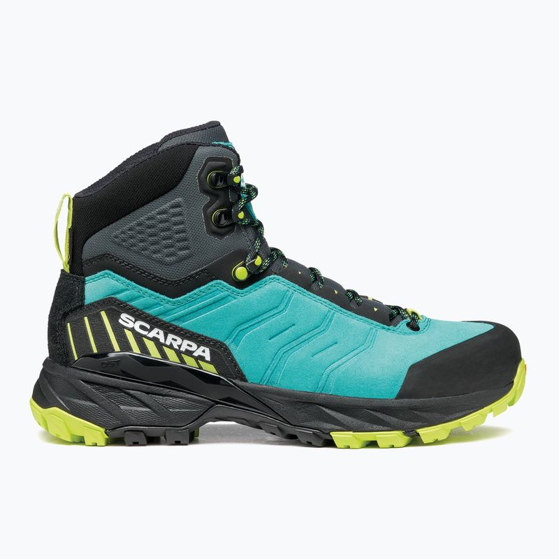 Γυναικείες μπότες πεζοπορίας SCARPA Rush TRK GTX ceramic/sunny lime 12