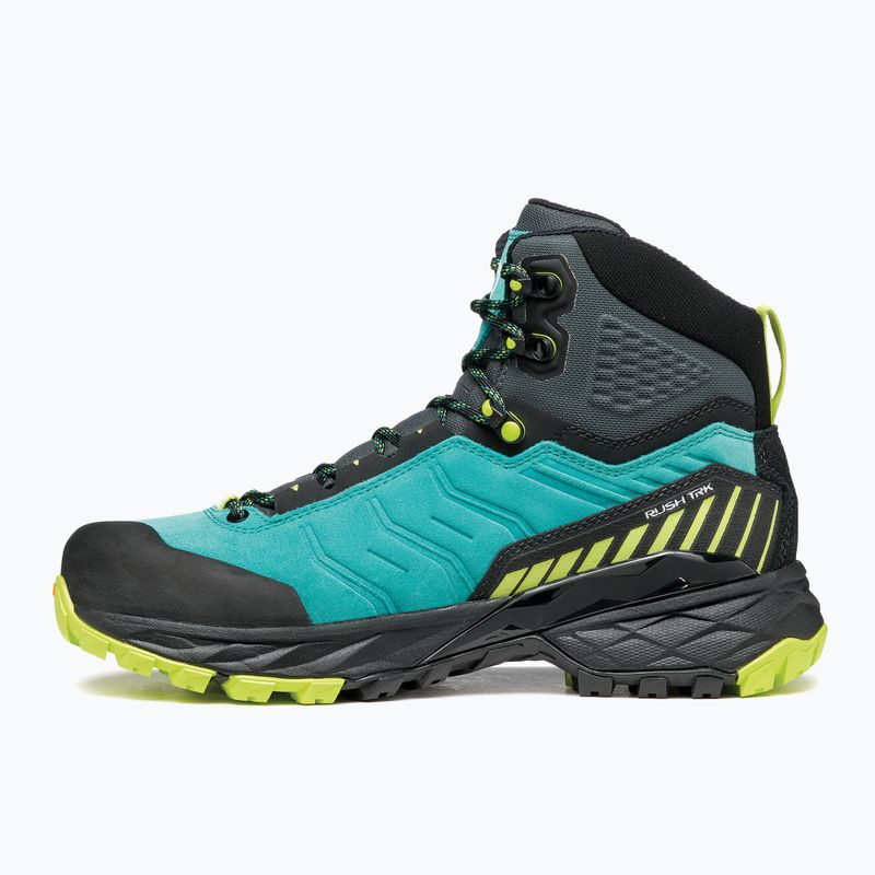 Γυναικείες μπότες πεζοπορίας SCARPA Rush TRK GTX ceramic/sunny lime 13