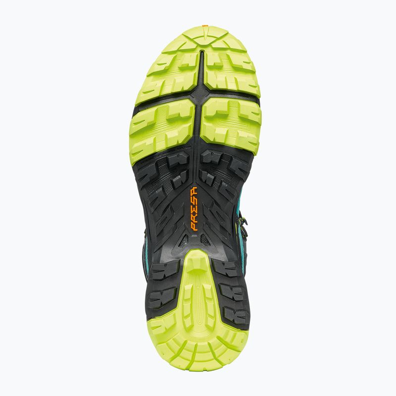 Γυναικείες μπότες πεζοπορίας SCARPA Rush TRK GTX ceramic/sunny lime 16