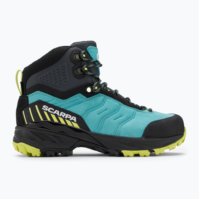 Γυναικείες μπότες πεζοπορίας SCARPA Rush TRK GTX ceramic/sunny lime 2