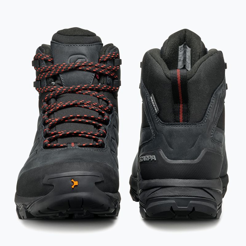 Γυναικεία παπούτσια πεζοπορίας SCARPA Moraine Polar GTX dark anthracite/ coral 11