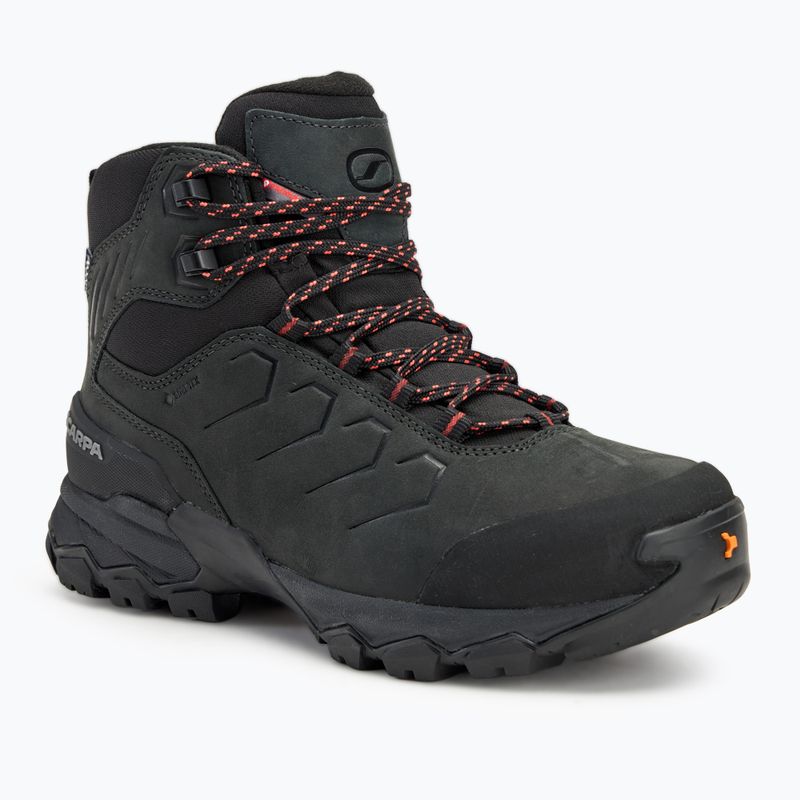 Γυναικεία παπούτσια πεζοπορίας SCARPA Moraine Polar GTX dark anthracite/ coral