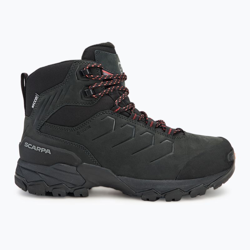 Γυναικεία παπούτσια πεζοπορίας SCARPA Moraine Polar GTX dark anthracite/ coral 2