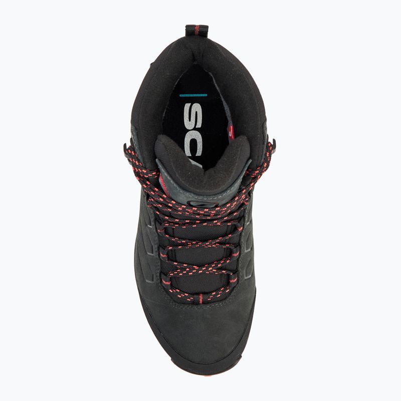 Γυναικεία παπούτσια πεζοπορίας SCARPA Moraine Polar GTX dark anthracite/ coral 5