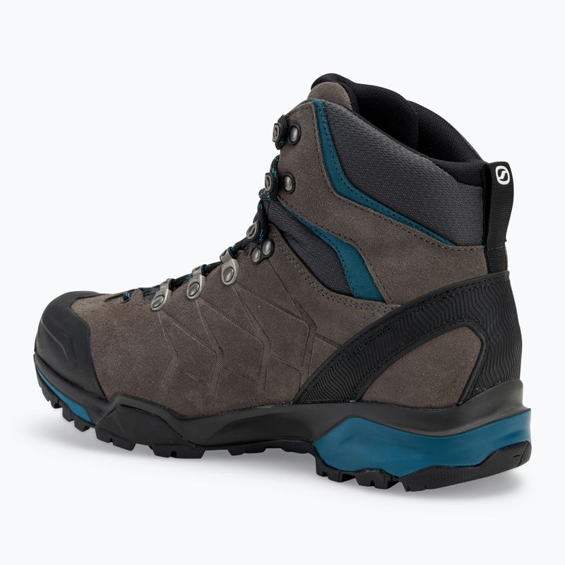 Ανδρικά παπούτσια πεζοπορίας SCARPA ZG Trek GTX titanium/lake blue 3