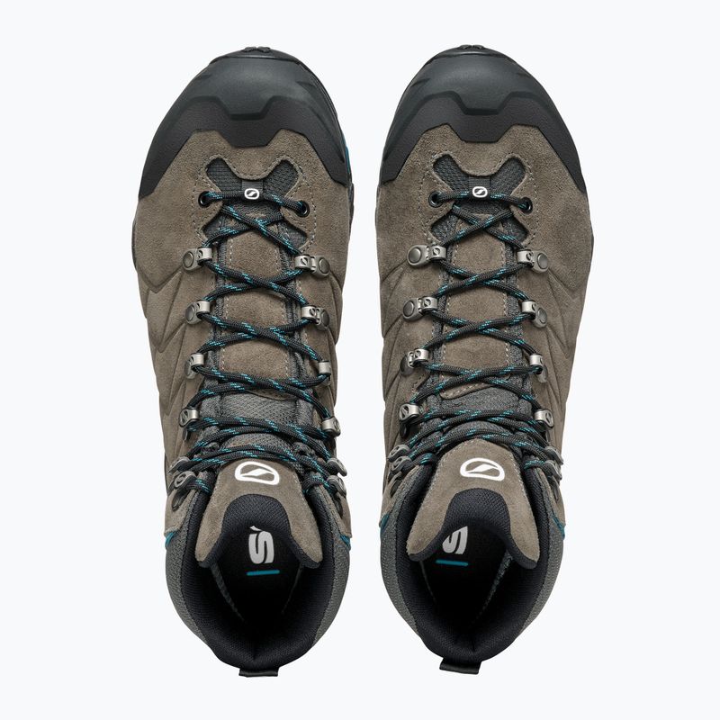 Ανδρικά παπούτσια πεζοπορίας SCARPA ZG Trek GTX titanium/lake blue 12