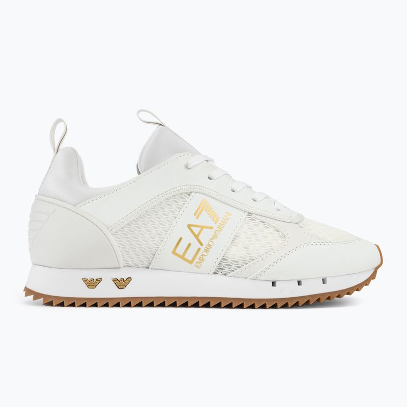 Παπούτσια EA7 Emporio Armani Black & White Laces triple white/gold/honey 2