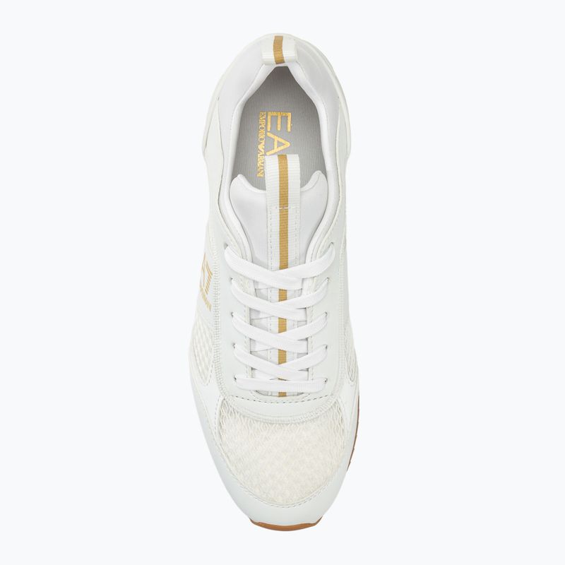 Παπούτσια EA7 Emporio Armani Black & White Laces triple white/gold/honey 5