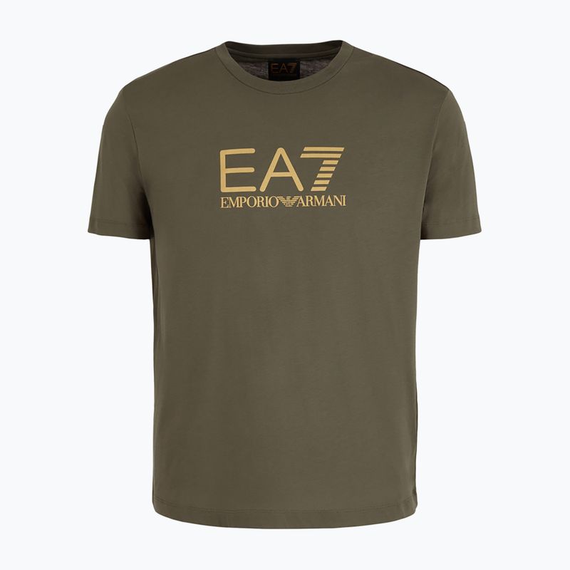 Ανδρική μπλούζα EA7 Emporio Armani Train Gold Label Tee Pima Big Logo beetle