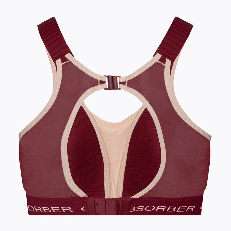 Αθλητικό σουτιέν Shock Absorber Ultimate Run Bra Padded tibetan red 4