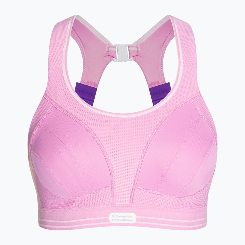 Shock Absorber Ultimate Run Bra μωβ ροζ