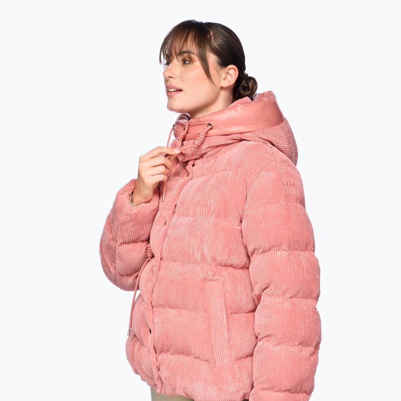 Γυναικείο μονωμένο μπουφάν Geox Loisia Parka dusty rose 4