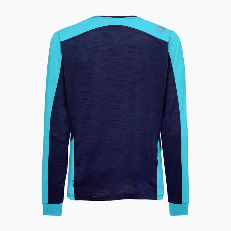 Ανδρικό La Sportiva Beyond Long deep sea/tropic blue longsleeve 2