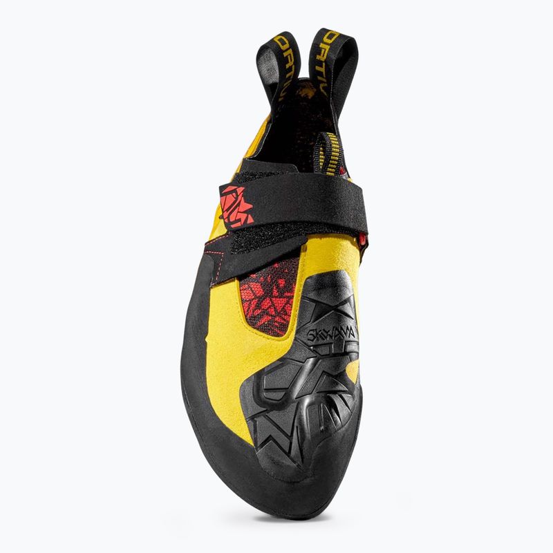 La Sportiva Skwama παπούτσι αναρρίχησης μαύρο/ κίτρινο 5