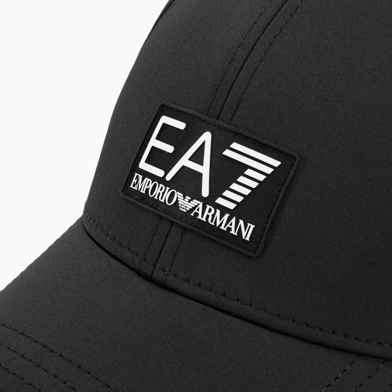 Καπέλο μπέιζμπολ EA7 Emporio Armani Train Core Label black 3