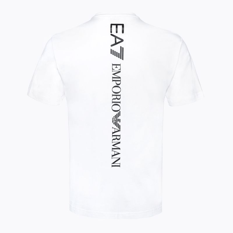 Ανδρική μπλούζα EA7 Emporio Armani Train Series Extended Logo white 2