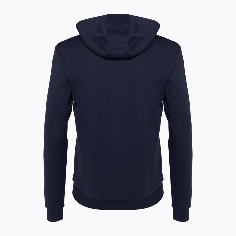 Ανδρικό φούτερ EA7 Emporio Armani Train Logo Series Oversize Logo Hoodie Coft navy blue 6