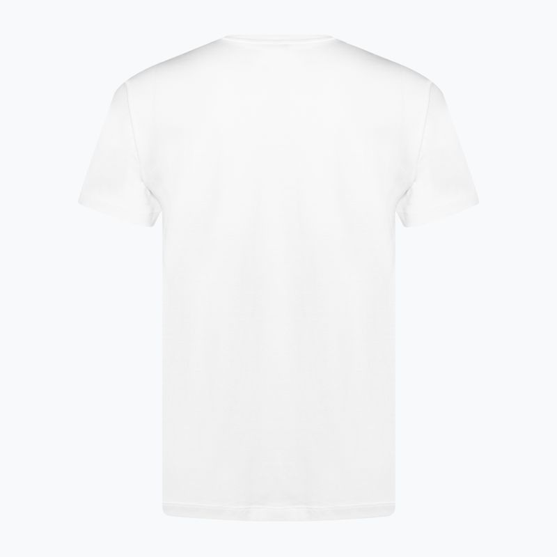 Ανδρική μπλούζα EA7 Emporio Armani Train Gold Label Tee Pima Big Logo white 2