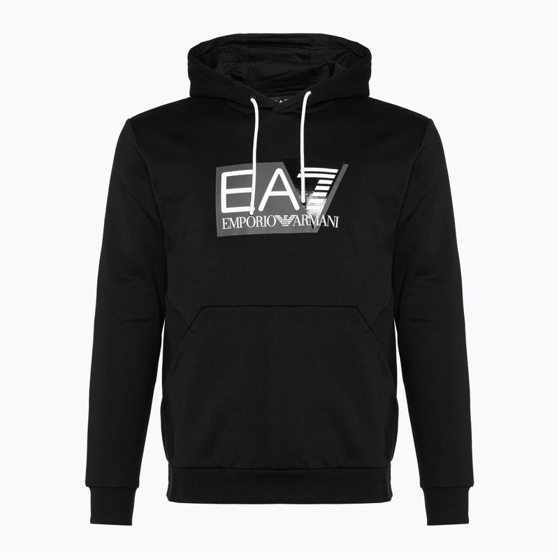 Ανδρικό φούτερ EA7 Emporio Armani Train Visibility Hoodie black 4