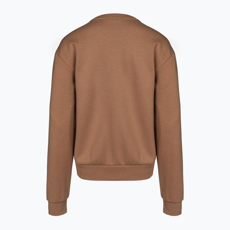 Γυναικείο φούτερ EA7 Emporio Armani Train Logo Series T-Top Essential tan 2