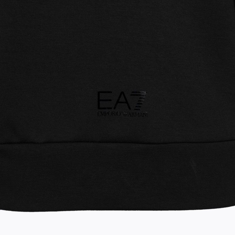 Γυναικείο φούτερ EA7 Emporio Armani Train Logo Series Hoodie Mirror black/logo black 4