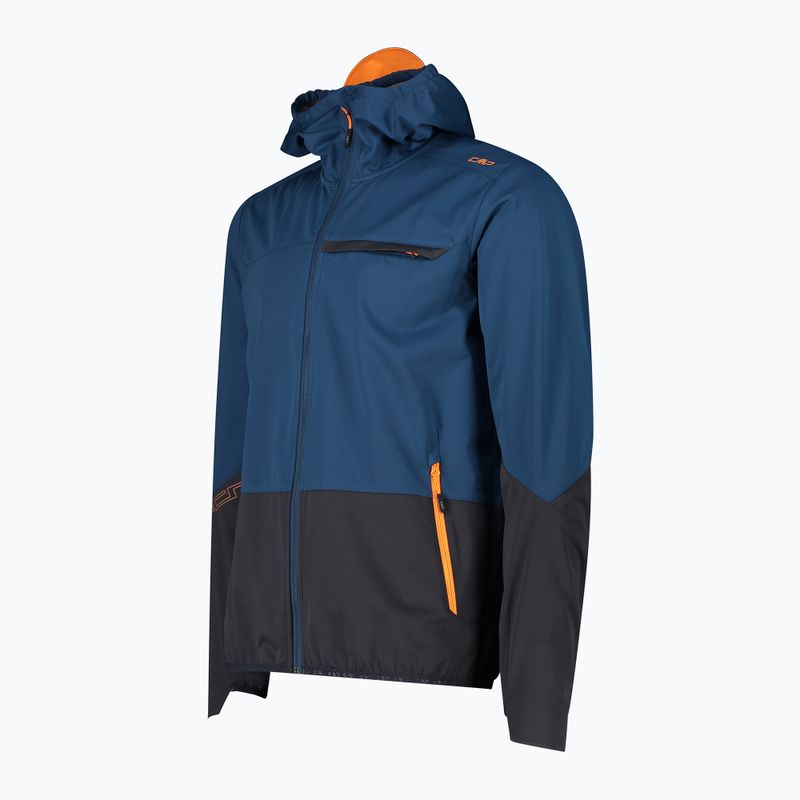 Ανδρικό μπουφάν softshell CMF Zip Hood bluesteel 3