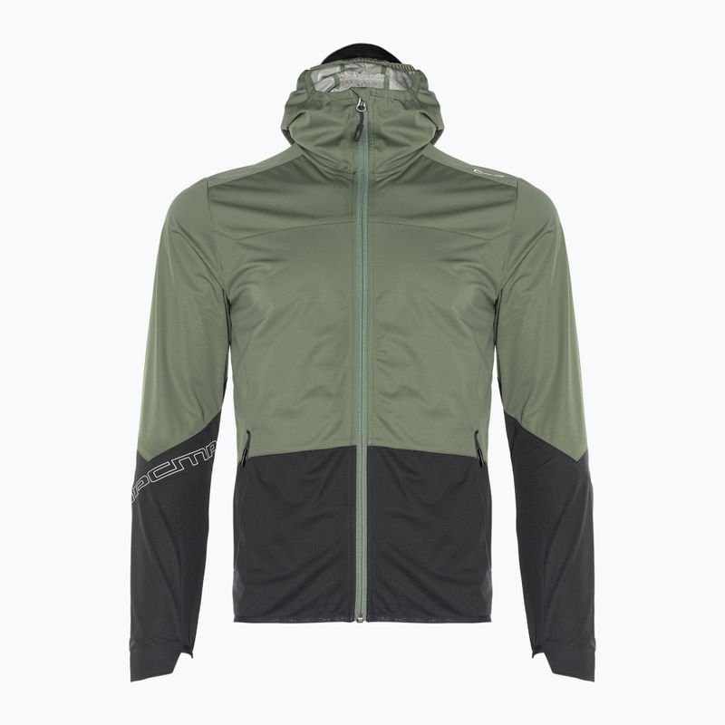 Ανδρικό μπουφάν CMF Zip Hood softshell salvia