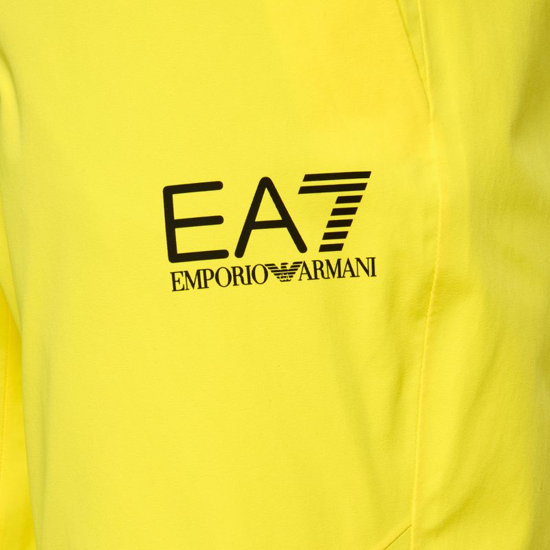 Ανδρικό παντελόνι σκι EA7 Emporio Armani Ski Kitzbuhel Protectum κίτρινο κατακόκκινο 3