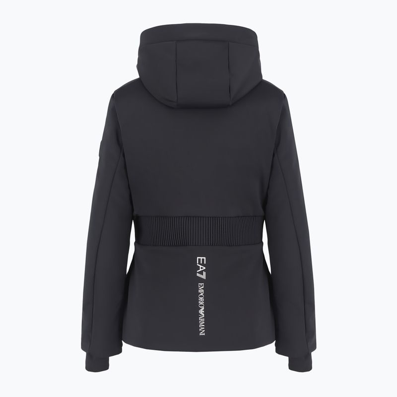 Γυναικείο EA7 Emporio Armani Ski Kitzbuhel Softshell μπουφάν μαύρο 2