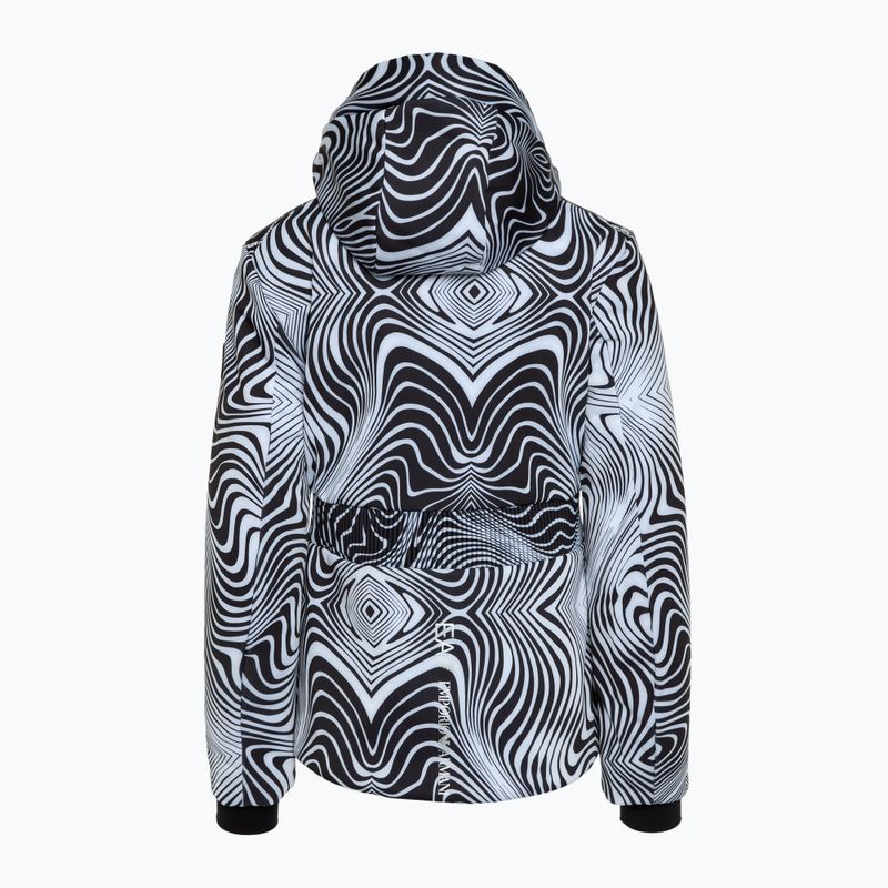 Γυναικείο EA7 Emporio Armani Ski Kitzbuhel Softshell jacket fancy zebra 2