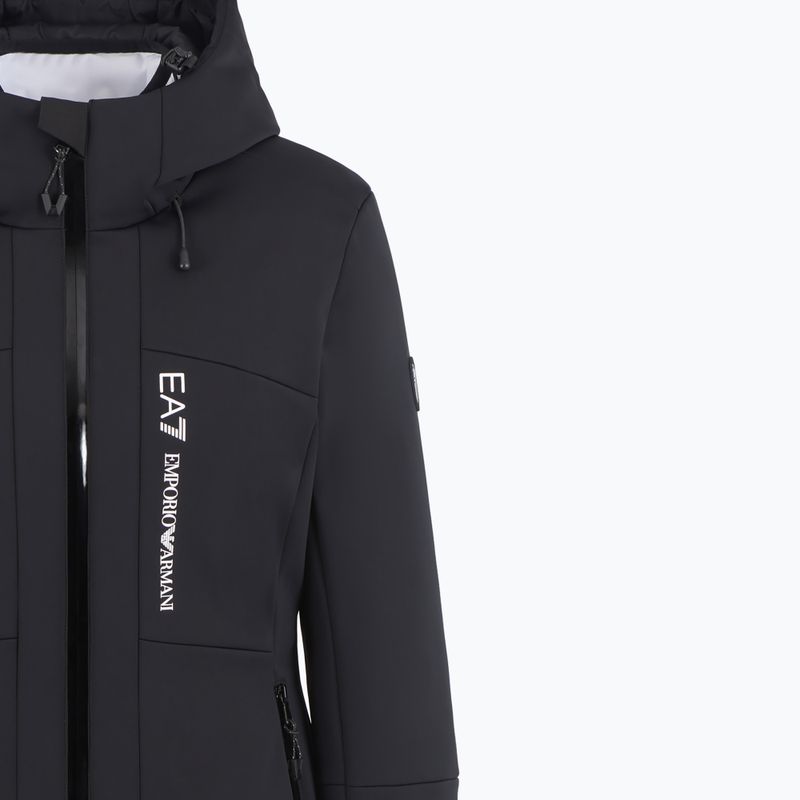 Σετ σκι EA7 Emporio Armani Ski Kitzbuhel Softshell Tris μπουφάν + παντελόνι + αμάνικο μαύρο 4