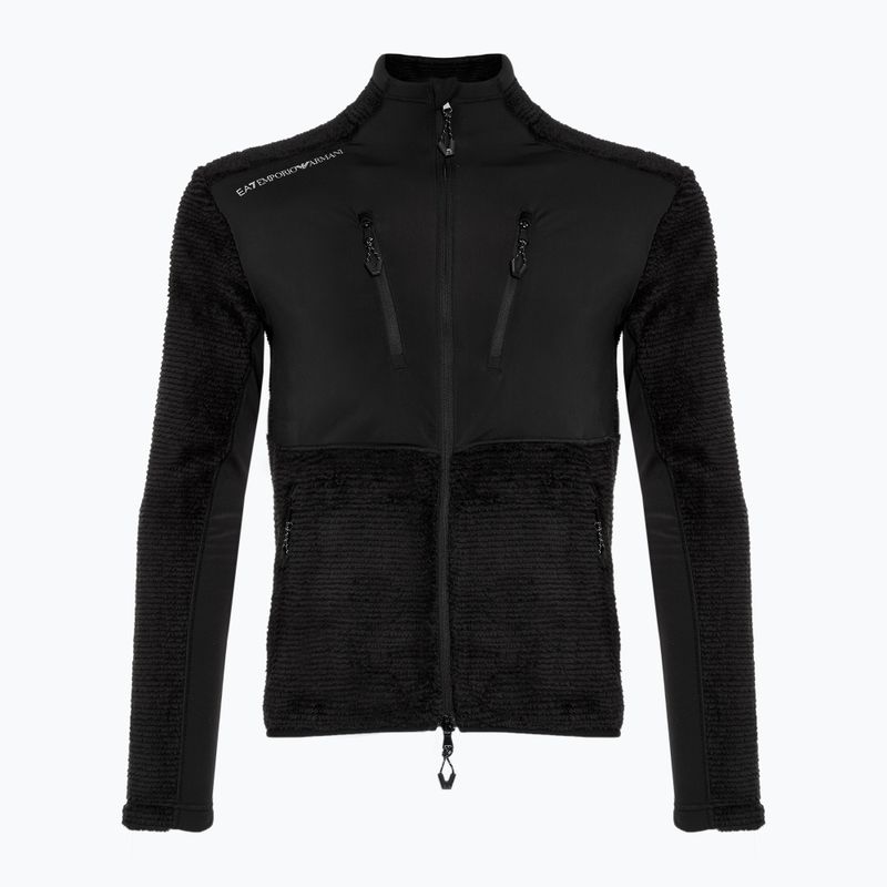 Ανδρικό EA7 Emporio Armani Ski Cortina Polarfleece T-Top μαύρο