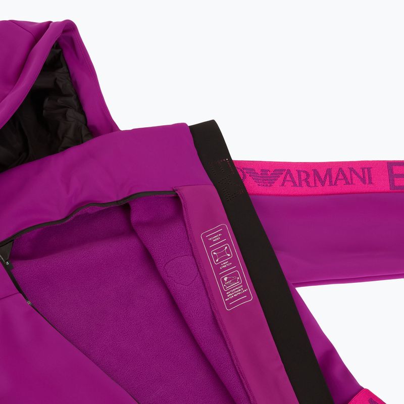 Γυναικεία EA7 Emporio Armani Ski Kitzbuhel Softshell ολόσωμη φόρμα Hollyhock 6