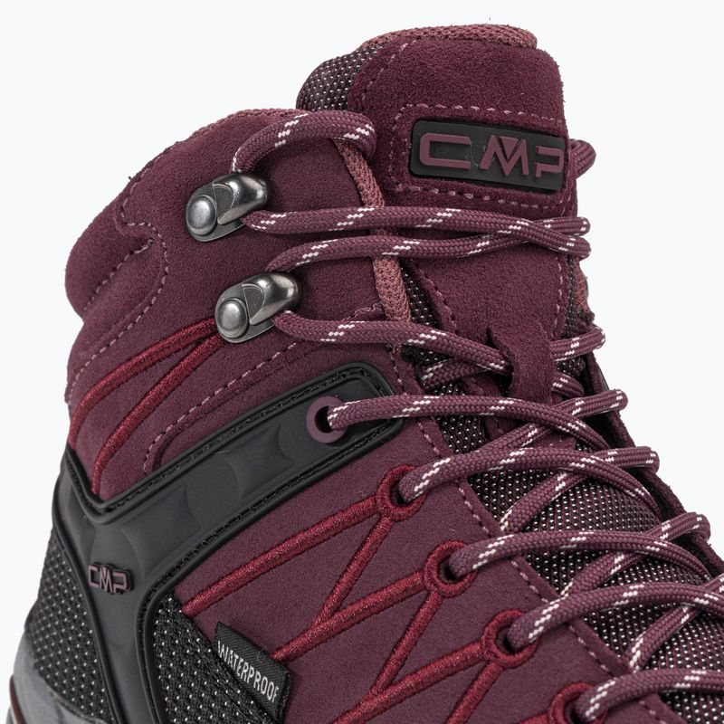 CMP γυναικείες μπότες πεζοπορίας Rigel Mid Wp maroon 3Q12946/H910 9