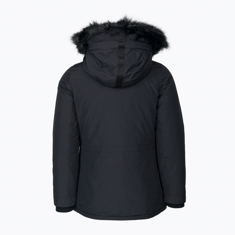 Γυναικείο μπουφάν βροχής CMP Parka Zip Hood μαύρο 32K3206F 2