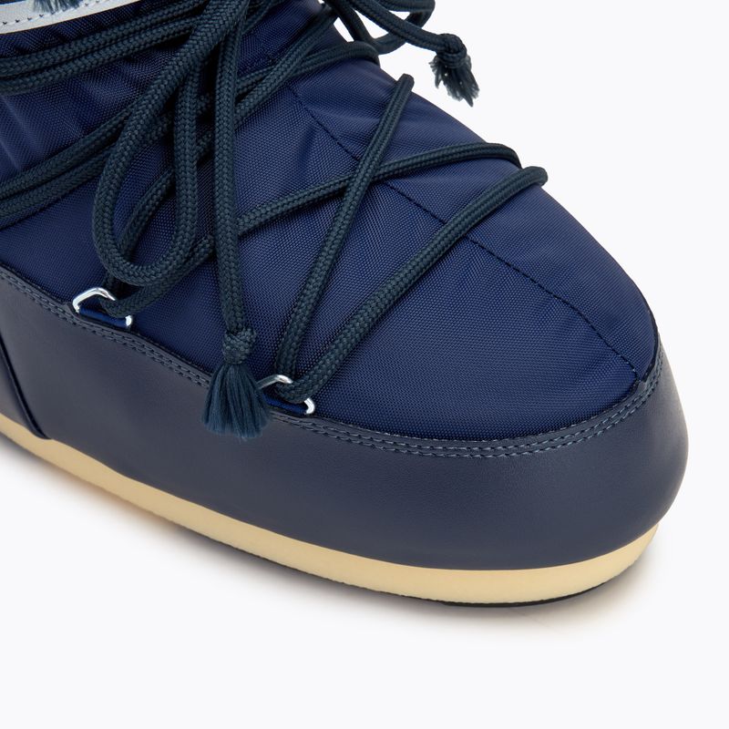 Γυναικεία Moon Boot Icon Low Nylon μπλε μπότες χιονιού 7