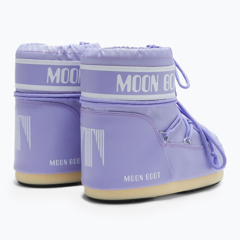 Γυναικείες μπότες χιονιού Moon Boot Icon Low Nylon λιλά μπότες χιονιού 4