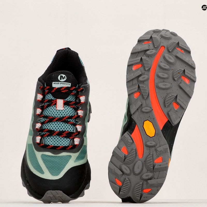 Γυναικείες μπότες πεζοπορίας Merrell Moab Speed GTX μπλε J067008 18