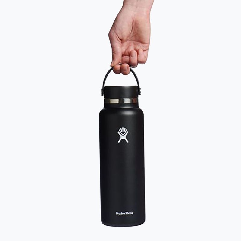 Θερμικό μπουκάλι Hydro Flask Wide Flex Cap 1180 ml black 5